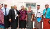 Pastor Faraimo Pagaialii and committee