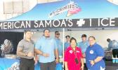 Samu’s Ice Cream at COVID vaccine site with DoH personnel