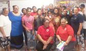 DOH Tobacco Diabetes Coalition members with Olosega-Ofu elementary students and teachers