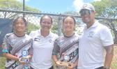 Joe and Leuila Ioane with their daughters Joella and Joele