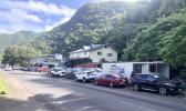 rental cars parked along main road