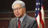 In this Feb. 16, 2011 file photo then-Sen. Daniel Akaka, D-Hawaii, speaks during a news conference on Capitol Hill in Washington. Former U.S. Sen. Daniel Akaka, the humble and gracious statesman who served in Washington with aloha for more than three and a half decades, died Thursday, April 5, 2018, at the age of 93, sources tell the Star-Advertiser. He had been hospitalized with an illness. (AP Photo/Alex Brandon, file) In this Feb. 16, 2011 file photo then-Sen. Daniel Akaka, D-Hawaii, speaks during a news conference on Capitol Hill in Washington. Former U.S. Sen. Daniel Akaka, the humble and gracious statesman who served in Washington with aloha for more than three and a half decades, died Thursday, April 5, 2018, at the age of 93, sources tell the Star-Advertiser. He had been hospitalized with an illness. (AP Photo/Alex Brandon, file)