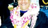 The life of the late Terry “Kanalu” Young, a UH Manoa Hawaiian Studies professor and indigenous rights activist, is profiled in the film “Kū Kanaka/Stand Tall,” one of the two features included in this year’s Deep Waters Film Festival, which takes place in the ASCC Lecture Hall this Thursday from 12 noon to 2 p.m. Admission is free and the public is welcome. (Courtesy Photo)