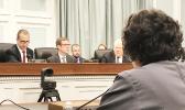 Congresswoman Aumua Amata testifies before the House T-HUD Subcommittee. [courtesy photo]