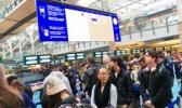 epartures and arrivals at airports, trains, rails and buses may never be the same after the recent attacks in Brussels, Belgium. This scene is the arrival hall at Vancouver International Airport, British Columbia, Canada taken earlier this month. [photo by Barry Markowitz] 