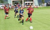 SPA’s Monique Hollister in action against Tafuna during the ASHSAA Girls Soccer Championship game at Pago Park Soccer Stadium on Wednesday, March 22, 2017. [FFAS MEDIA/Brian Vitolio]
