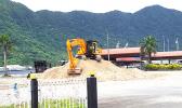While there is still no official word on when the new Fono building will break ground, a team from Paramount Builders — the local construction company that was awarded the contract to demolish the old Fono building late last year — was seen at the site yesterday, causing many to speculate that the project was moving forward. [photo: BC]