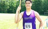 American Samoa's very own Hector Petri is setting and breaking records in football and track and field in the New England states.  [photo: courtesy]