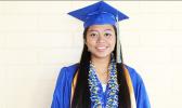 Salutatorian Desly Amurao [photo: EM]