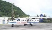 Inter Island Airways on the ground in Tau, Manu'a. [photo: Wikipedia]
