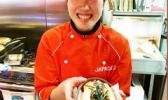 Japadog — a famous hot dog in Vancouver, Canada. [Photo by Barry Markowitz, 3/11/16]