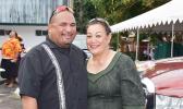 Long term criminal attorney and former Deputy Attorney General Mitzie Jessop-Ta’ase has returned to the Senate as their Legal Counsel, she’s pictured here with her husband, Tupulua “Bone” Ta’ase.  [Photo: JL]
