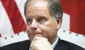 In this Dec, 13, 2017 file photo, Democrat Doug Jones speaks during an interview with the Associated Press, in Birmingham, Ala. Alabama Secretary of State John Merrill dismissed the viral story that over 5,000 of the votes for Jones in Tuesday’s special U.S. Senate election were cast by the dead. “There are not 5,000 dead people on the voters rolls unless they died today,” Merrill told the AP Thursday, Dec. 14. (AP Photo/John Bazemore) In this Dec, 13, 2017 file photo, Democrat Doug Jones speaks during an interview with the Associated Press, in Birmingham, Ala. Alabama Secretary of State John Merrill dismissed the viral story that over 5,000 of the votes for Jones in Tuesday’s special U.S. Senate election were cast by the dead. “There are not 5,000 dead people on the voters rolls unless they died today,” Merrill told the AP Thursday, Dec. 14. (AP Photo/John Bazemore)