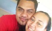 Happier Times: Leeann and her late husband, Iosefa Elia, who died on Saturday, January 114, 2017, when he was electrocuted, while working on a construction project for his employer, Manu’a’s Store. He was the first of the three men who died from the tragic accident.  [Courtesy Photo]