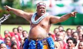 The StarKist Samoa group of 1,000 performers on the malae at Veterans Memorial Stadium during the siva and pese for 2014 Flag Day on Apr. 17.  [SN file photo / Barry Markowitz]