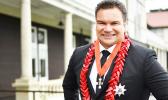 Sir Michael Jones at Government House.  [Photo: Photosport]