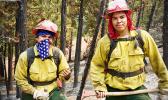 Photograph by Shawn Boyd inside the fire lines of the Cove Fire. Much of the devastation was described by fire chiefs as “a nuclear winter.” [Cal Officer of Emergency Services website]