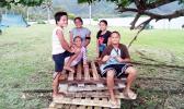 Pictured are some of the youngsters taking part in the ongoing camp activities.   [photo: Mike Espiritu]  