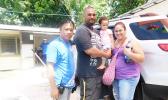 Happy & loyal customers of Pacific Tires & Auto Parts who came in to get tires changed and to celebrate the one year anniversary last Saturday in Tafuna. [Photo: Ese Malala]