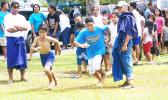 Relays were part of the games played at the 2nd Annual MASI Easter Bash at le Suigaula a le Atuvasa in Utulei, last Saturday. Highlighting young children & youth this Flag Day, the celebration this year includes Easter. “That is what Easter is all about , getting everyone together and to have fun and remember Jesus so its good to have many families here from different fautasi teams, but we are all united for the real reason is to celebrate — Jesus and American Samoa’s birthday,” said Toma, a father of Aua. 