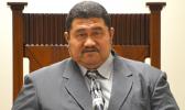 Vice Speaker, Rep. Fetui Fetu Jr. says the responsibility of Lolo and the executive branch is to keep the Fono's budget and release it when lawmakers need it. [photo: AF]