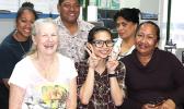Representing the staff and management of Samoa News, are these six employees, wishing everyone a safe and happy Thanksgiving 2017. Manuia le Aso Faafetai Amerika Samoa.  [photo: FS]