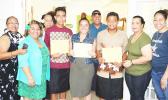 The Samoa News interns: Losaline Vaeono, Jeremiah Matafeo (not pictured), Sefo Tone, and Fau Tuifaina, were put to work not only to help them gain on-the-job training, but also to boost their self confidence and encourage them to have a voice, to stand up and speak articulately in front of an audience, including supervisors, co-workers, and customers. At the end of their month-long service, we can honestly say they came, they learned, and they conquered. We will miss you guys. Thank you for reminding us of 