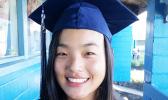 Valedictorian Ji Hyun Oh [photo: Blue Chen-Fruean] 