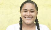 Manu’a High School student Sabrina Patiasa calls Manu’a’s recent switch to solar power, a ‘Revolution’ that is a stepping-stone for the residents there to “Go Green” everyday.  [Courtesy photo]
