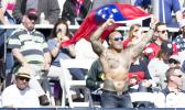 Samoa fan in Las Vegas [photo: Joe Hamby]