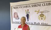Tina Kruse was the First Place Winner for the Hawaiian Air Mileage Certificate with 110,000 Miles, in the Shriners’ Children Golf Tournament that was held on Saturday, November 25, 2017. [courtesy photo] 