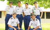 Tafuna High School JROTC group, who competed in the 8th Annual ROTC Brigade and took first place for the LET I division of the 8th Annual Academic Challenge.  CONGRATULATIONS TO THE TAFUNA HIGH SCHOOL JROTC GROUP! [photo: Tafuna JROTC staff]