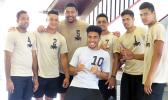 O le 'au, "Tanoa A Team,"  ua mau ai pea le talita o le vaega a le "Alii A" talu mai le amataga o le Liki Volipolo o lo’o fa’asolo.  [ata: Leua Aiono Frost]