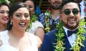 Christine Tupu and her husband on their wedding day in Samoa. Christine Tupu and her husband on their wedding day in Samoa. [photo: 9News]