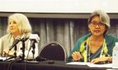  UN human rights experts Kamala Chandrakirana (R) Eleonora Zielinska (L)  [Photo: Autagavaia Tipi Autagavaia] 