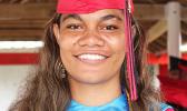 Valedictorian Tamara Joanna Makalio. [photo: EM]