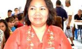 Konesula a Filipino i Hawaii ia Joselilo A. Jimeno i le taimi na malaga mai ai i Amerika Samoa i le tausaga na te’a nei. [ata AF]
