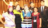 (Second from left, front row) The Administration for Native Americans (ANA) Acting Commissioner Stacey Ecoffey pictured with the Youth Leadership Panel, which included Francine Iopu (second from right - front row), who is from ASCC Students' Association for FaaSamoa and is an Intersections Taiala Peer Leader. The ANA Grantee Conference took place last week in Crystal City, VA. [courtesy photo]