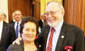 # Amata and Young Congresswoman Amata poses with longtime Dean of the House Don Young of Alaska who sponsored the House version of the bill, which she co-sponsored. (courtesy photo) Amata and Young