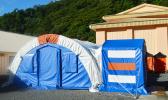 Negative Pressure Medical Tent at the LBJ Medical Center