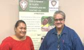 Dr. Mata'uitafa Faiai and Dr. Saipale Fuimaono