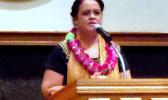 American Samoa Community College (ASCC) president Dr. Rosevonne Makaiwi Pato
