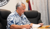 Governor Pulaali’i Nikolao Pula