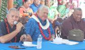  [l-r] Gov. Lolo Matalasi Moliga, Samoa Prime Minister Tuilaepa Sailele Malielegaoi and Lt. Gov. Lemanu Palepoi Sialega Mauga