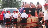 Coffin of the late Senator Paramount Chief Satele Galu T. Satele