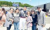 West Point graduate Seung Ju Bryan Myung is pictured here with his family shortly after the ceremony at the U.S. Military Academy. L to R: Hye Ryeon Koun (mother), Diana Myung (sister) Graduate Cadet Seung Ju Myung, Major Han, Jae Uhng Myung (father). Graduate Cadet Seung Ju Myung with his family and supporters
