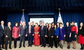 V.P. Pence, commissioners and cabinet members