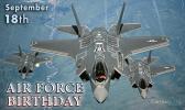 U.S. Air Force birthday logo