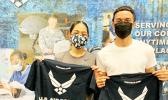 future Airman [Kalepo] Hemingway AND future Airman [Esther] Taufa’asau 