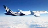 Air New Zealand plane in flight